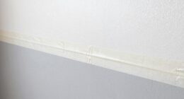 precise masking for sprayed walls