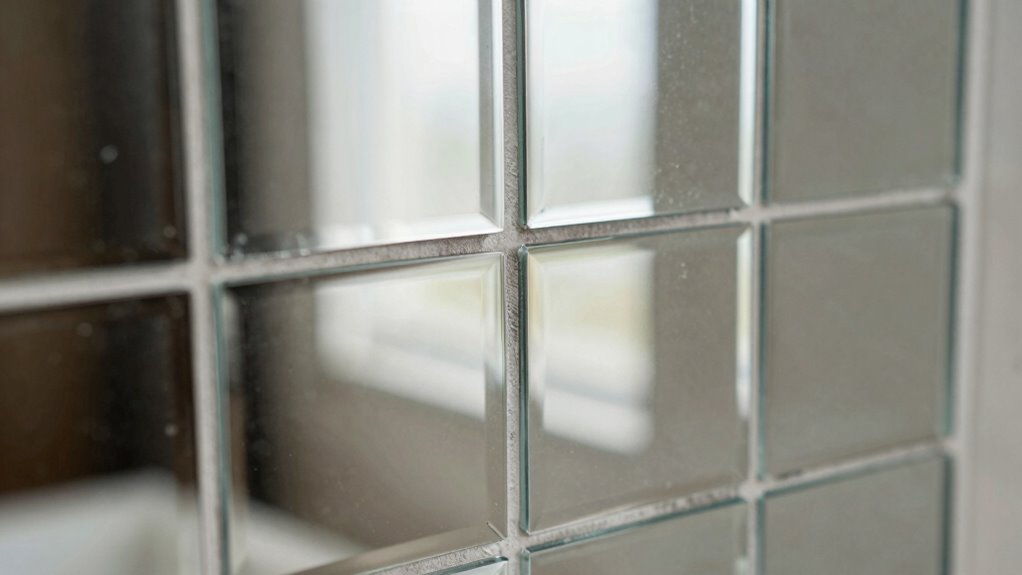 precise mirror tile alignment