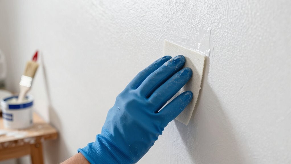 proper surface cleaning and sanding