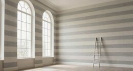 proportional wallpaper for tall rooms