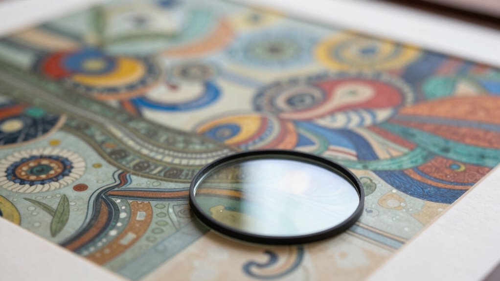 reduce glare on glass