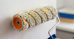 remove wet roller buildup