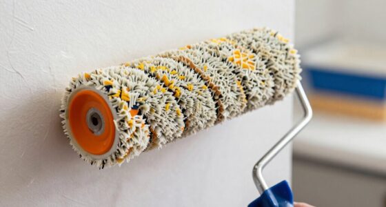 remove wet roller buildup