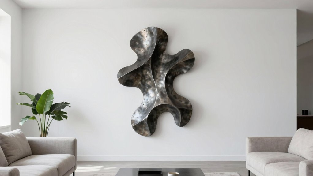 sculptural wall art harmony