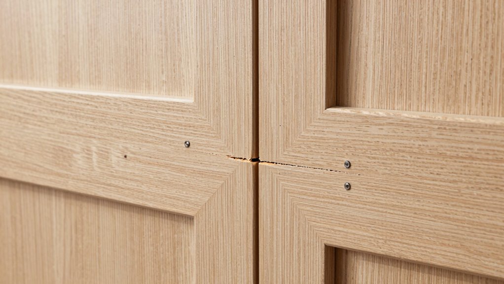 seams material gaps quality
