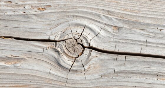 seasonal ground crack pattern