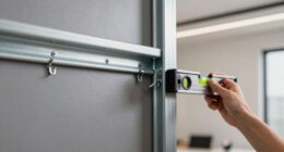 securely hang art accurately