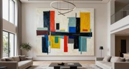 selecting proportionate wall art