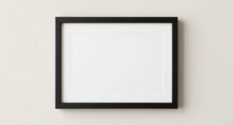 soften black frames visually