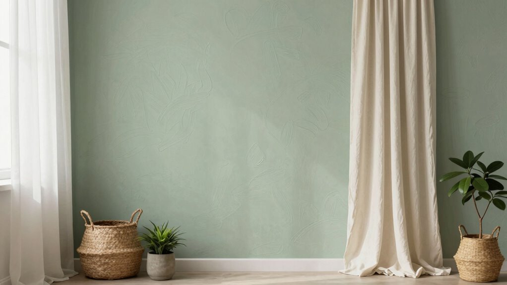soothing colors and textures