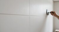 straightening uneven wall panels