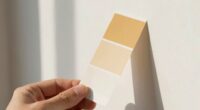 test paint undertones carefully