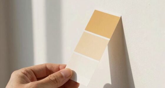 test paint undertones carefully