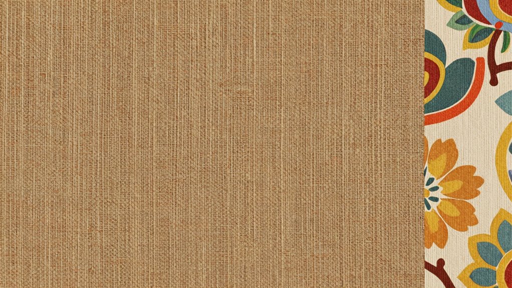 textured wallpaper styling differences