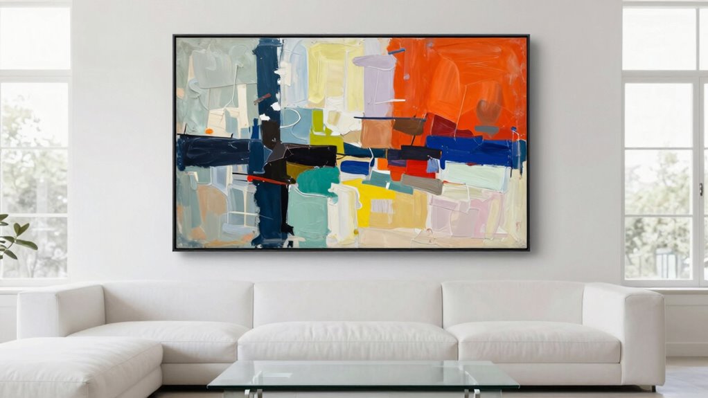 two thirds art hanging rule