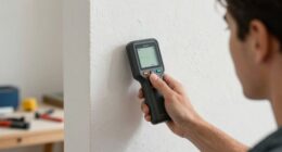 verify wall scanner readings