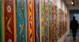 vertical art saves space