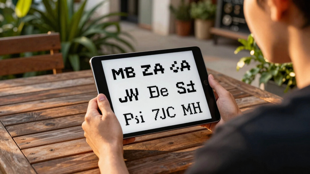 A few interesting modern pixel fonts