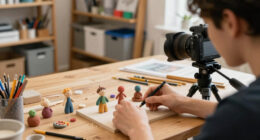 Behind the scenes of stop motion animation