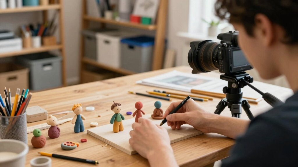 Behind the scenes of stop motion animation