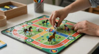 My new obsession: A horse-racing board game of pure luck