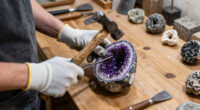 Opening Amethyst Geode!