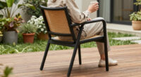 ALDI Just Dropped a Chic $50 Mid-Century Outdoor Chair That Looks Like Styles I’ve Seen for $300