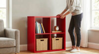 An IKEA KALLAX Got a $40 DIY Redo and Now It Looks Boutique
