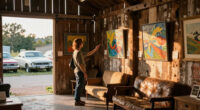 At Upstate Art Weekend, Cars and Barns Are Galleries