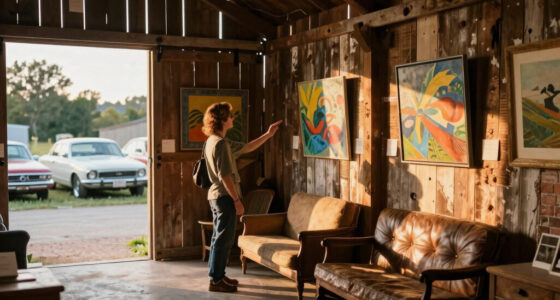 At Upstate Art Weekend, Cars and Barns Are Galleries