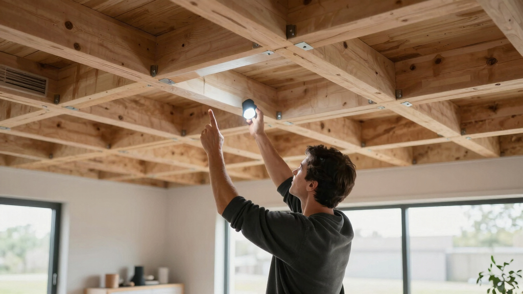 Can you hang nothing from a floor truss?