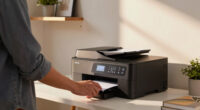 Epson Workforce Pro WF-4834 Wireless All-in-One Printer $100 + Free S&H