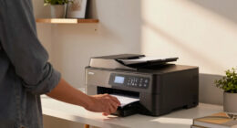 Epson Workforce Pro WF-4834 Wireless All-in-One Printer $100 + Free S&H