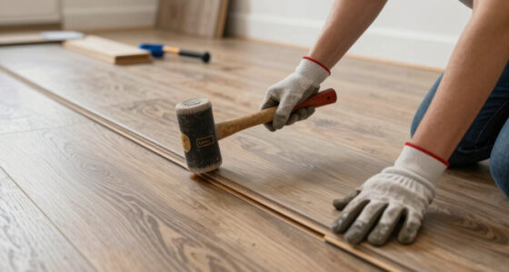 Flooring experts: New apartment vinyl plank/laminate floor keeps leaving brown residue on socks and wipes