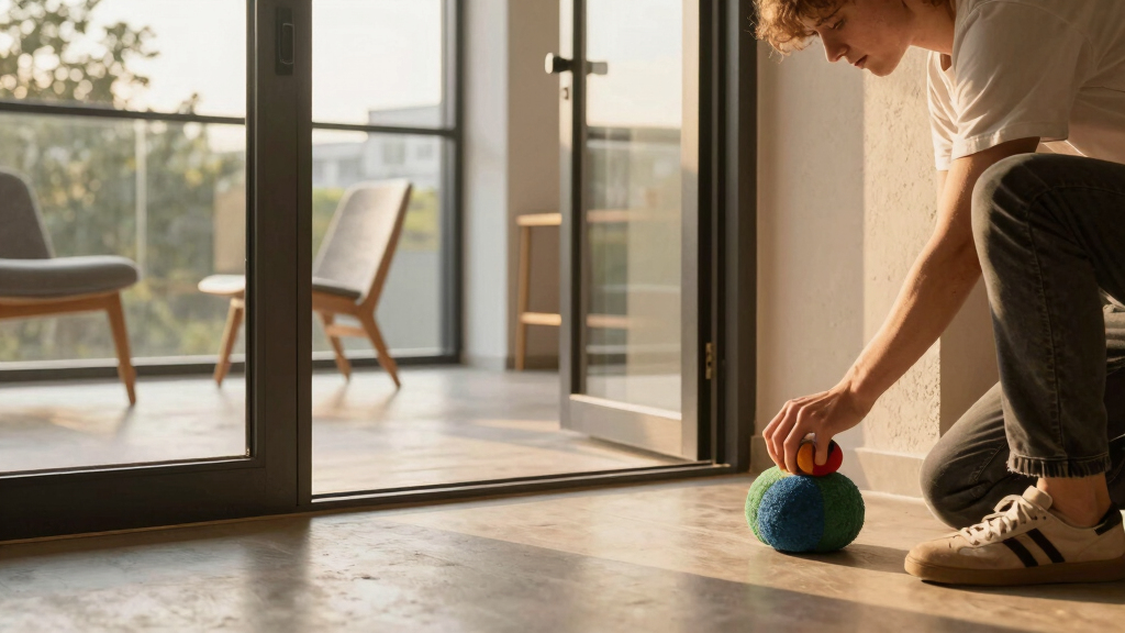 German designers create unconventional doorstops for Stop/Go exhibition at 3 Days of Design