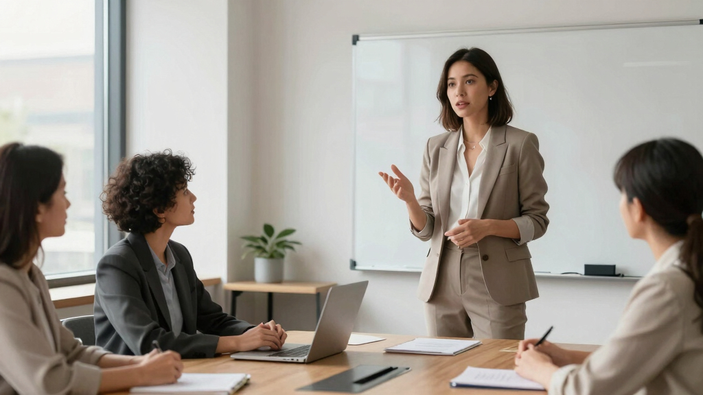 ‘If I notice a woman being interrupted or overlooked, I intentionally bring the word back to her’