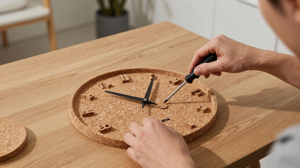 IKEA's New Cork Clock Turns Precious Memories into Decor (Just $35!)