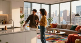 Inside a Manhattan High-Rise Apartment Where a Couple’s Different Design Perspectives Turned Into One Cohesive Theme