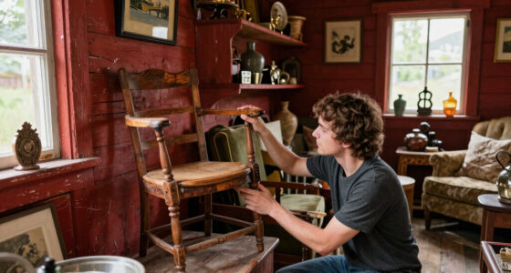 Inside a Vintage Dealer’s Little Red Cottage in the Swedish Countryside