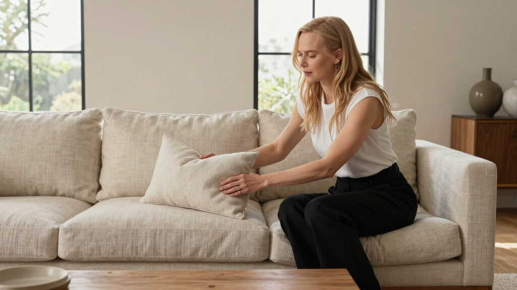 Nicole Kidman’s Serene Sofa Choice Proves the Power of Anti-Trend Design – The Most Timeless Living Room Strategy of 2026