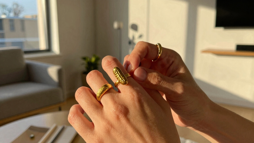 Pickle-Inspired Pinky Rings