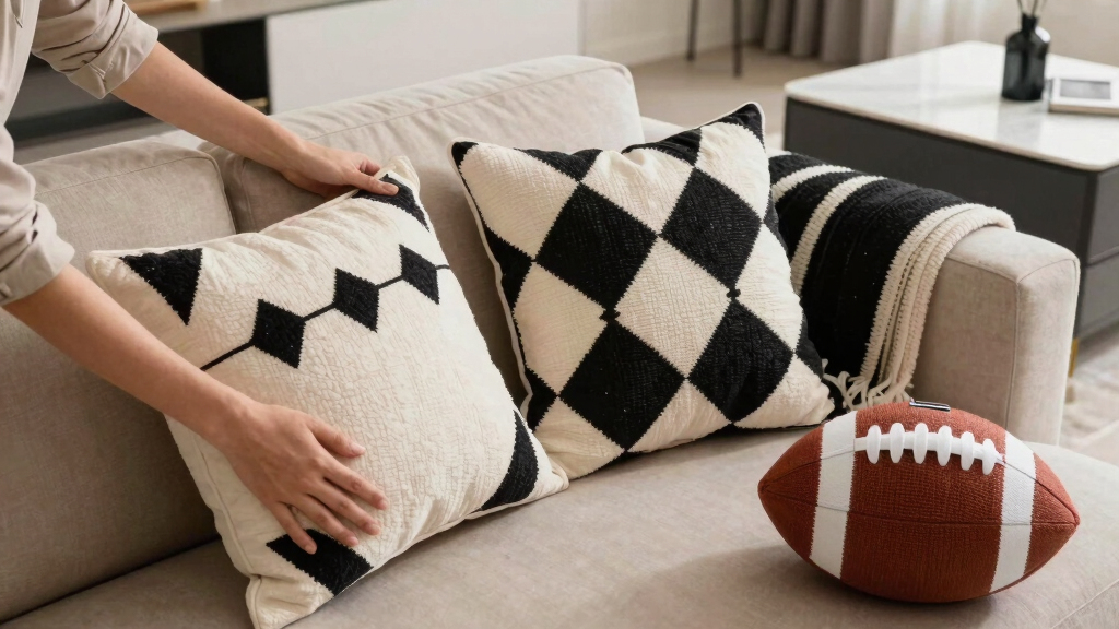 Score style point with this football inspired fashion