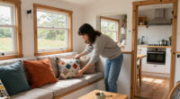 The “Entertaining Abode” by Tiny House Basics Is For Sale