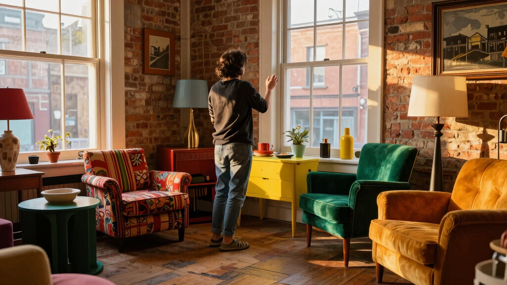 This Artist Ignored Every Color Rule When Decorating His 100-Year-Old Townhouse