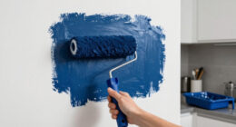 This Bold Paint Choice Turned a Kitchen Eyesore Into a Major Design Feature