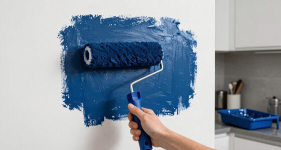 This Bold Paint Choice Turned a Kitchen Eyesore Into a Major Design Feature