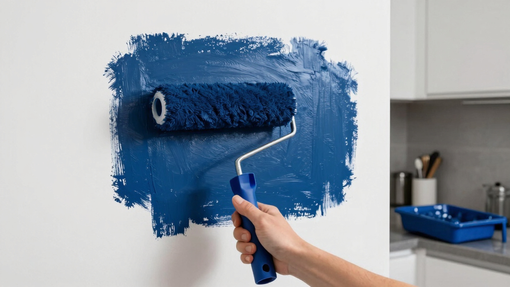 This Bold Paint Choice Turned a Kitchen Eyesore Into a Major Design Feature