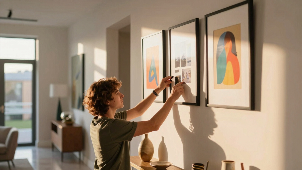 This Ready-to-Hang Gallery Wall Finally Fixed My Bare Entryway
