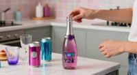 Y2K-Themed Sparkling Water Campaigns