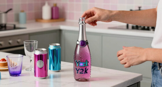 Y2K-Themed Sparkling Water Campaigns